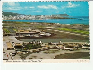 AK AEROPUERTO << Aeropuerto Internacional de Honolulu, Hawaii, imagen aérea... ..>> col AK - Imagen 1 de 2