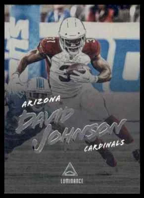 2018 PANINI LUMINANCE DAVID JOHNSON ARIZONA CARDINALS #24 - Image 1 of 2