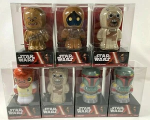 Star Wars Retro Tin Wind-Up Walker 4" Schylling BOBA Ackbar CHEWY Jawa TUSKEN RD - Picture 1 of 14