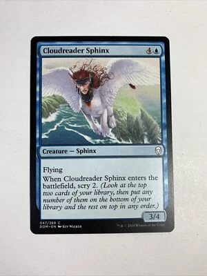 MTG Cloudreader Sphinx Dominaria 047/269 Regular Common - Image 1 of 4