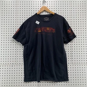 Grunt Style Shirt Panama Red Black Red Orange Short Sleeve Mens Extra Large - Picture 1 of 16