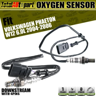 2x Sensores de oxígeno aguas abajo para Volkswagen Phaeton 2004-2006 W12 6,0 L 4 cables  Foto 1 de 4