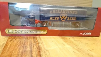 Corgi 52304 Mack B Series Semi Fruehauf Container Ballantines Ales & Beers - Image 1 of 3
