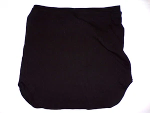 $40 Forever 21 GIRLS teen small black V hem skirt 24 stretch waist bottom S1K - Picture 1 of 4