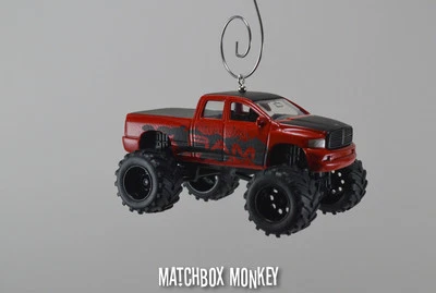 NEW! 2003 Dodge Ram 1500 Ext Cab Pickup Truck 1/64 Custom Christmas Ornament - Image 1 of 4
