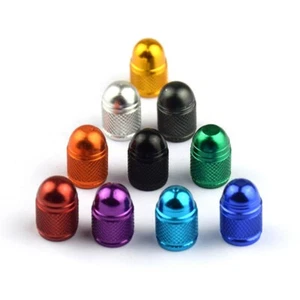 50 x Stem Cap Tire Valve Lid Air Dust Plastic Car Truck Auto Wheels Tire - Picture 1 of 21