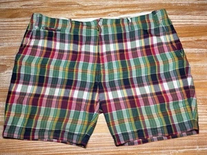 Polo Ralph Lauren Men's Shorts Indian Madras Sz 40 Plaid - Picture 1 of 18