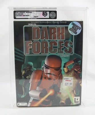 VGA 85 SEALED 1995 Star Wars Dark Forces LucasArts TOP POP Big Box PC - Image 1 of 4