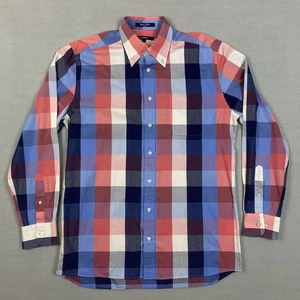 GANT Sommer Oxford Herren Hemd L Mehrfarbig Kariert E-Z Fit Button Down - Bild 1 von 19