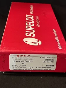 Supelco Ascentis Express F5 2,7 μm 15 cm x 4,6 mm HPLC Säule 53591-U - Bild 1 von 8
