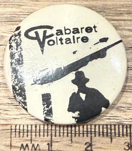 CABARET VOLTAIRE PINBACK  VINTAGE PUNK TOUR PROMO BADGE BUTTON PIN #2 - Picture 1 of 2