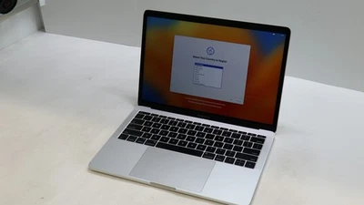 Apple MacBook Pro 13 Core i7 16GB 512GB Silver 2017 - Used Good - Image 1 of 4