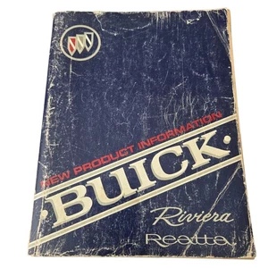 1990 Buick Riviera / Reatta New Product Information Manual - Foto 1 di 8