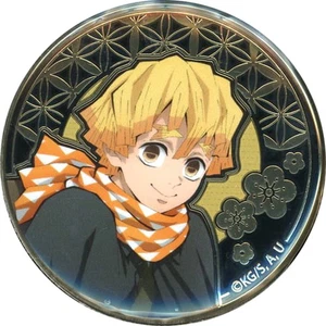 Demon Slayer Zenitsu Agatsuma Relief Metal Button Animate Girls Festival 2022... - Bild 1 von 10