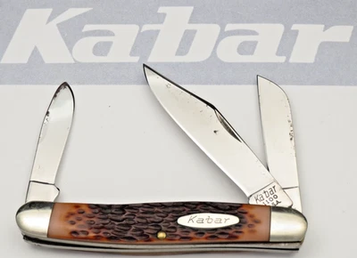 复古 20 世纪 60 年代至 70 年代 KABAR 1100 大号优质库存刀 - 碳钢 — 第 1/4 张图片