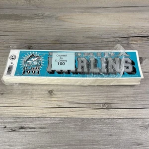 Pegatinas vintage de los Marlins de Florida nuevas de los 90 LOTE A GRANEL parachoques EE. UU. Miami MLB béisbol - Imagen 1 de 7