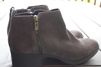 Kenneth Cole Reaction Leather Upper Black Zipper Closure Boots Shoes US 8.5 - Image 1 of 4