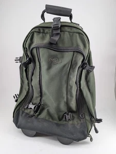 Eagle creek latitude 20 switchback carryon roller backpack luggage green cordura - Picture 1 of 9