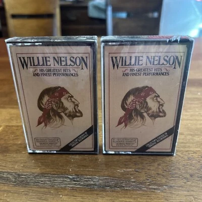 SEALED WILLIE NELSON Greatest Hits & Finest Performances Cassette Readers Digest - Image 1 of 4