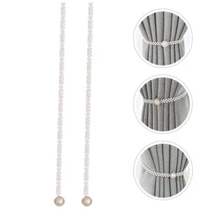 2 Stck. Kreatives Perlendesign Exquisite Home Ornament Raffhalter für Home Party - Bild 1 von 12