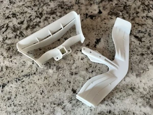 Saxo Front And Rear Wing Combo - White - Picture 1 of 8