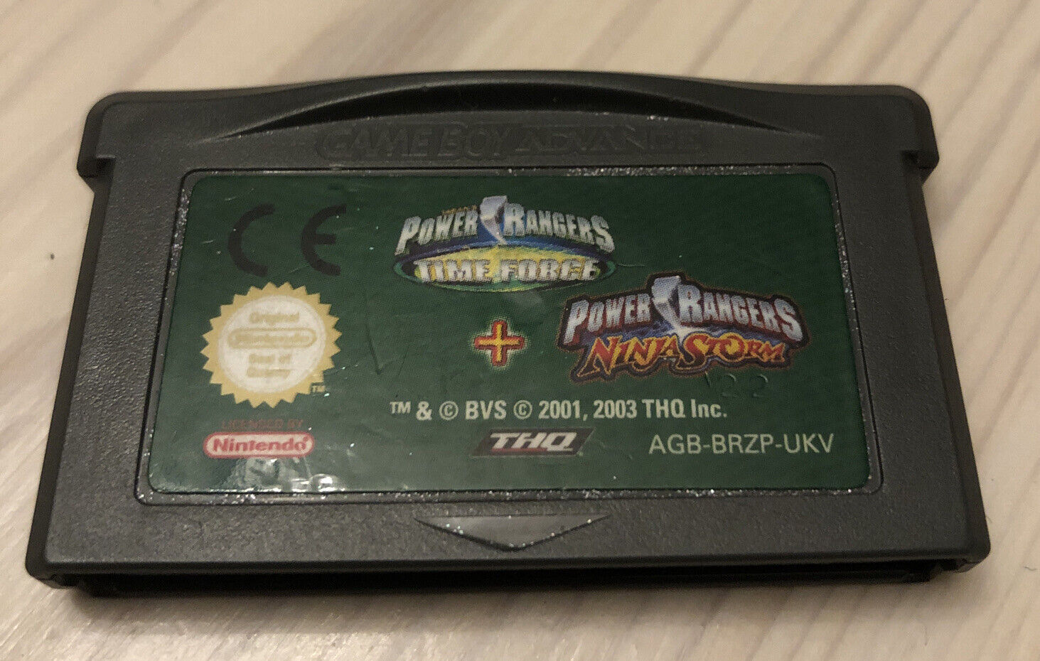 Game Boy Advance Power Rangers In Ninja Storm