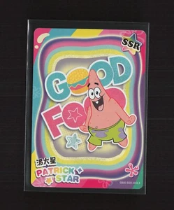 Patrick Star Good Food SSR SB00-SSR-003L3 Spongebob KAYOU Trading Card - Picture 1 of 5