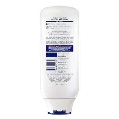 NIVEA Loción de Manteca de Cacao en Ducha, Loción Corporal para Piel Seca, 13.5 Fl Oz (Pa... Foto 1 de 4