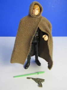 vintage COMPLETE star wars LUKE SKYWALKER JEDI KNIGHT ACTION FIGURE kenner GLS - Picture 1 of 16