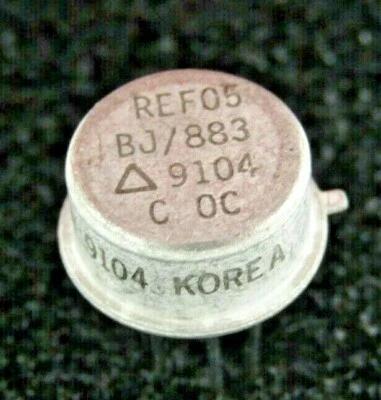 (1 PC) REF05 TO-99 Precisión 5V Voltaje Referencia Nuevo Antiguo Stock Foto 1 de 3