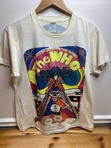 Vtg The Who 1989 25th The Kids Are Alright Tour Concert Single Stitch XL Shirt - Picture 1 of 15