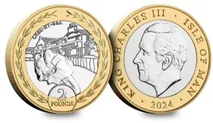 2024 Isle of Man TT £2 Coin - Uncirculated - Picture 1 of 1