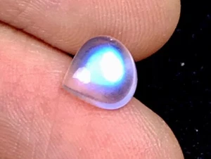 7mm Pear 100% Natural Blue Moonstone - Picture 1 of 3