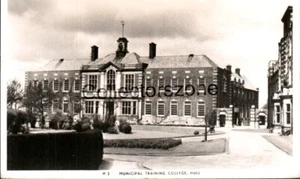1954 Hull Municipal Training College Echtfoto Postkarte verschickt - Bild 1 von 2
