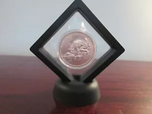 RAR Chupacabra 1 oz .999 Silbermedaille UFO ALIEN im Schweberahmen montiert - Bild 1 von 11