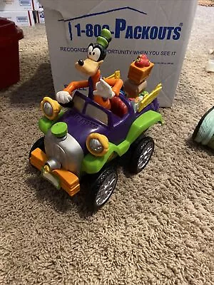 2000 Disney Mattel Goofy Bumpy Car For Parts Or Repair - Image 1 of 4