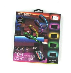 Bytech 6FT LED Multi Color Light Strip with remote - Picture 1 of 3