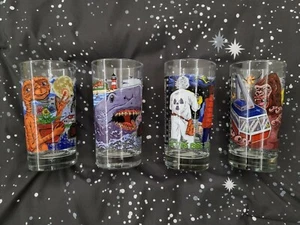 BRAND NEW! Universal Studios Florida Retro Cups Set of 4 - Jaws, ET, Kong, BTTF - Picture 1 of 3