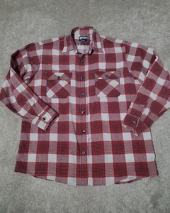 Vintage Fieldmaster Shirt Mens Size XL Tall Plaid Flannel Button Up Made in USA - Picture 1 of 8