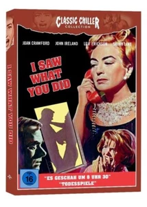 I SAW WHAT YOU DID - Es geschah um 8 Uhr 30 TODESSPIELE Joan Crawford BLU-RAY - Bild 1 von 2