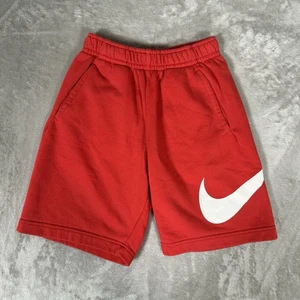 NIKE CLUB FLEECE Shorts MENS XS Red LIFESTYLE - Picture 1 of 6