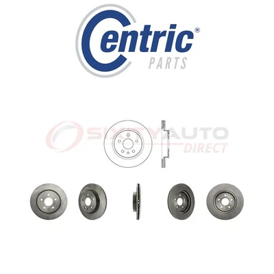 Centric C-TEK Disc Brake Rotor for 2016-2018 Cadillac CT6 2.0L 3.0L 3.6L L4 yc Foto 1 de 4
