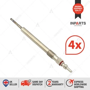4Pcs Glow Plugs 4.4V For Vauxhall Opel Astra Insignia Mokka Meriva Zafira - Picture 1 of 12
