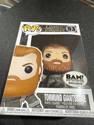 Funko Pop! Vinyl: Game of Thrones - Tormund Giantsbane (Snow Covered) - BAM - Image 1 of 4