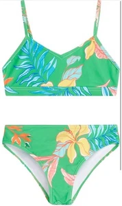 Kanu Surf Girls' Zoey V-Neck Bikini Beach Sport 2-Piece Swimsuit - Picture 1 of 1