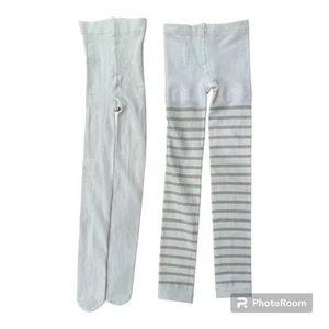 Girl's Cat & jack Fleece tights bundle, size medium, both NWOT - Picture 1 of 6