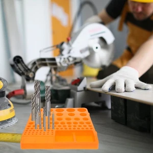 Soporte para fresadora herramienta de taladro organizador brocas de plástico - Imagen 1 de 10