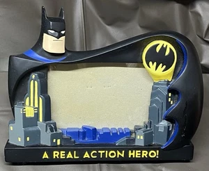 Warner Bros Studio Batman A Real Action Hero Picture Frame DC Comics 1999 - Picture 1 of 10