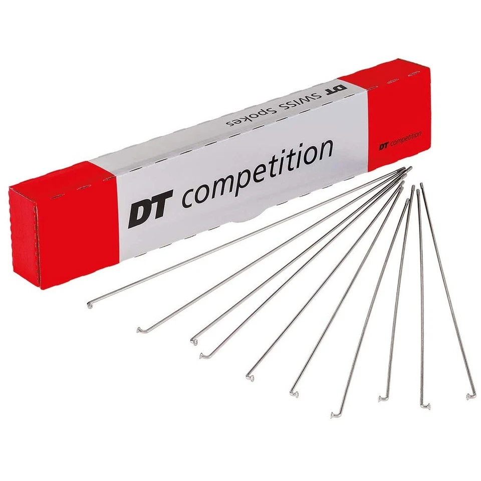 Radios DT Swiss Competition plata 14/15 g = 2/1,8 mm caja 100, 262 mm Foto 1 de 1