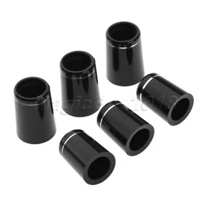 10 Pcs Black Golf Club Shaft Ferrules for 0.335/0.370 Tip Iron Shaft Plastic - Picture 1 of 8